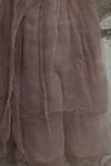 Marc Le Bihan Silk Skirt Six-layer Gauze 25930 Series French Hand-dyed MLB-25930-KMMEIGUI Old Rose Deadwood Rose BOIS DE ROSE